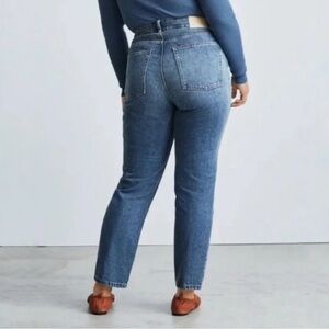 Everlane Curvy 90s Cheeky Button Fly Denim Jeans Size 27